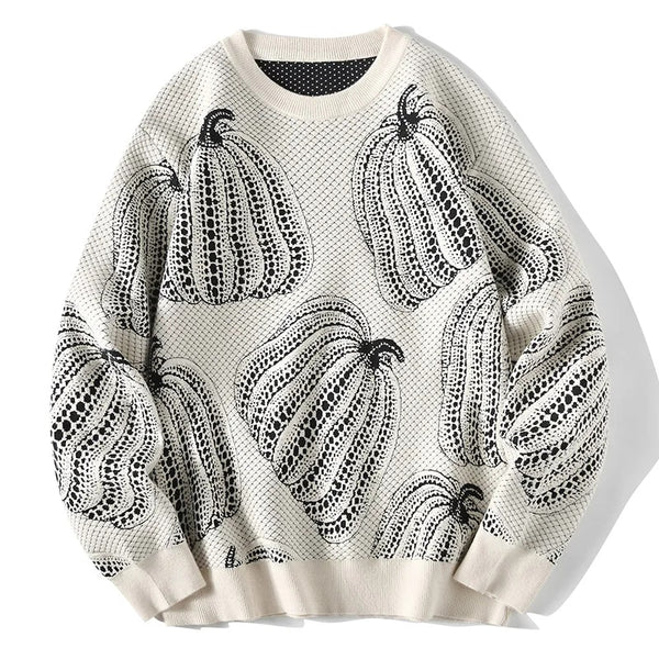 Autumn Breeze Jacquard Sweater