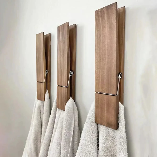 Mahogany Towel Holders