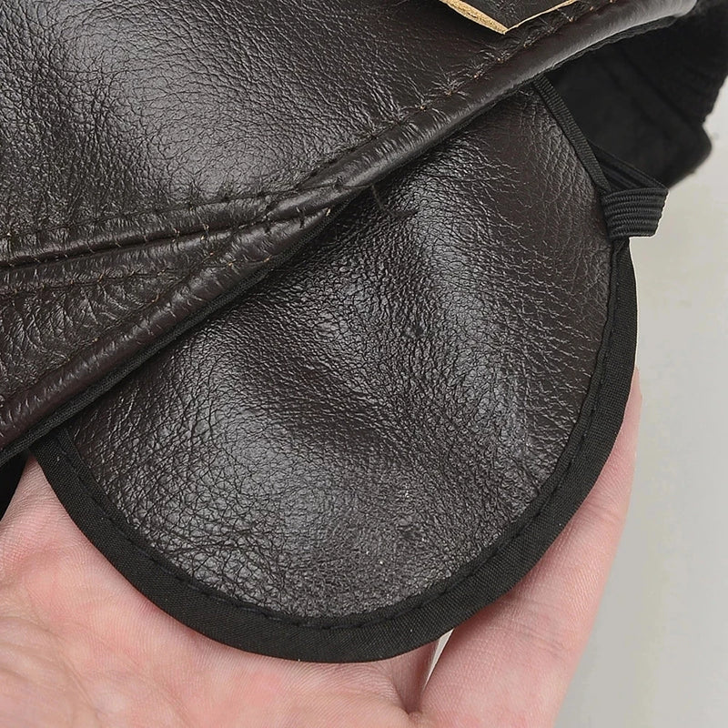 Arpège Authentic Leather Cap