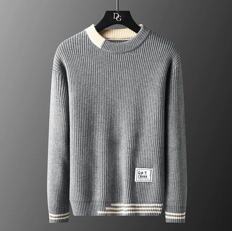 Karl Donegal Crew Neck Sweater