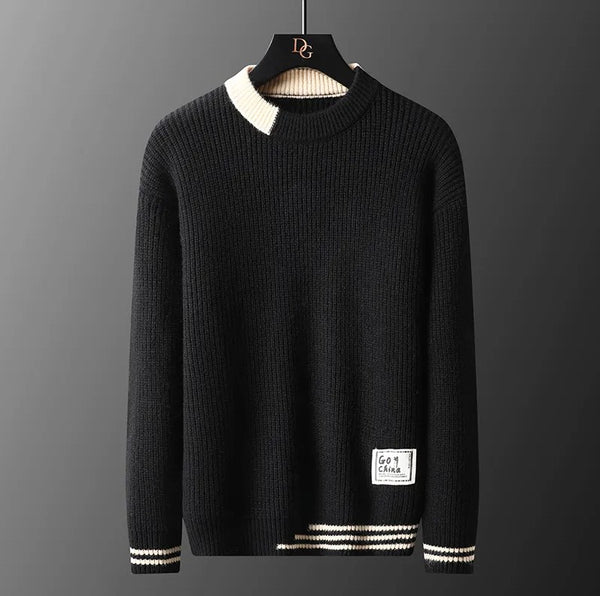 Karl Donegal Crew Neck Sweater