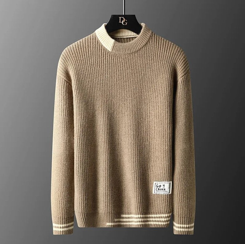 Karl Donegal Crew Neck Sweater